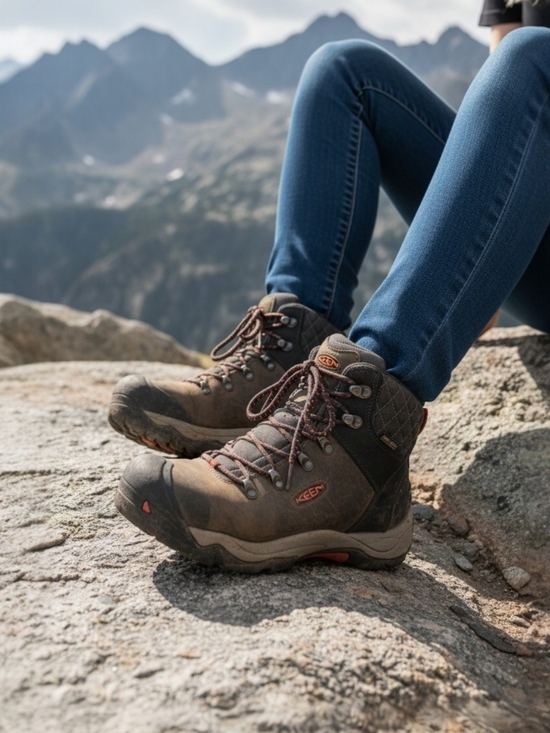 Keen Shoes - ✨️KEEN Women's Brown Hiking Boots - Rugged Waterproof Trail Boots! New Laces!